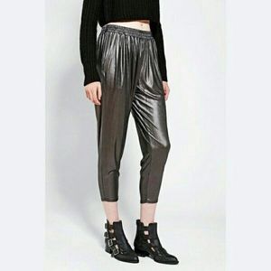 Silence + Noise Metallic Jogger Pants